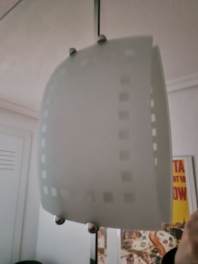 2 APLIQUES de PARED de CRISTAL