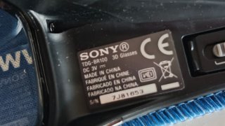 Gafas 3D Sony.