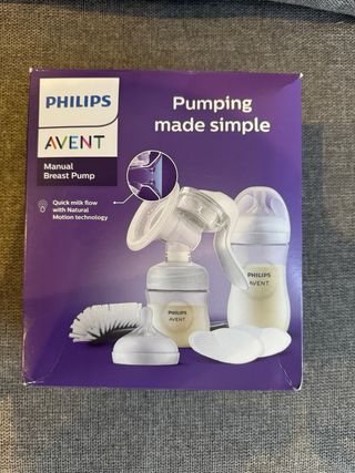 Sacaleches manual Philips Avent