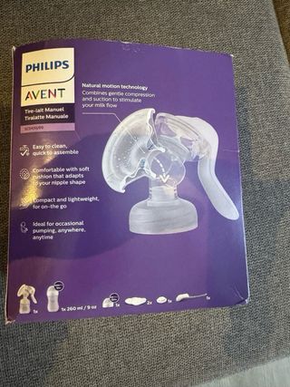 Sacaleches manual Philips Avent