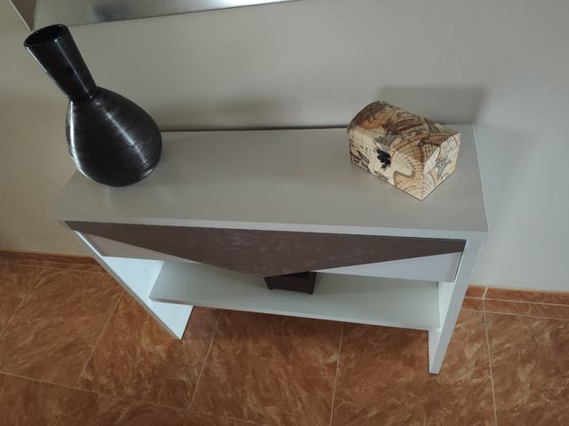 Recibidor con espejo