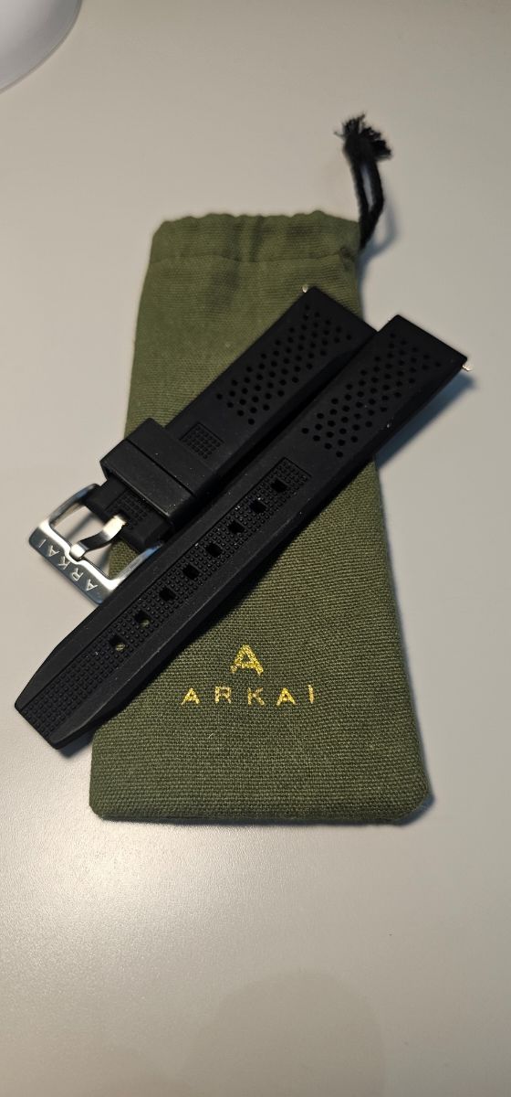 Cinturino in silicone mm20 nero