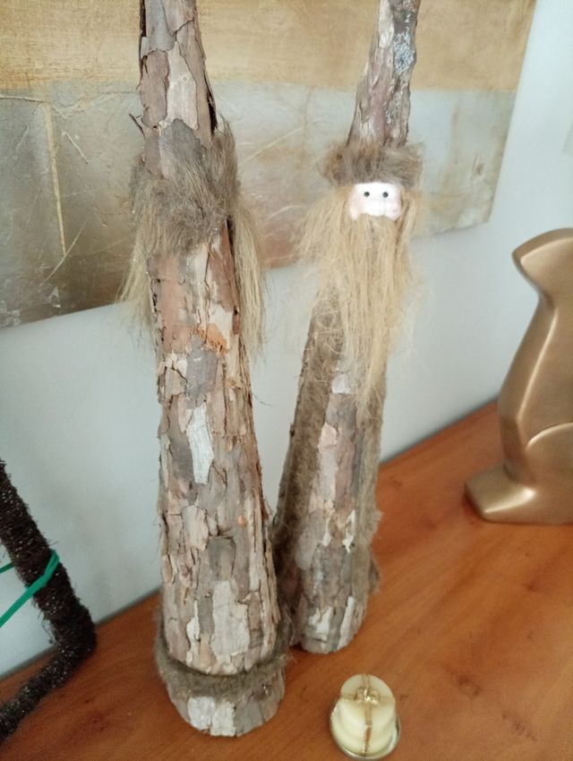 Papa Noel navidad 70 cms corcho