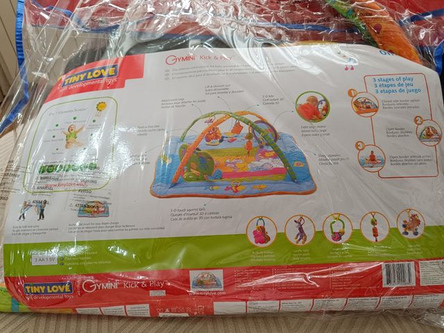 Manta actividad bebe