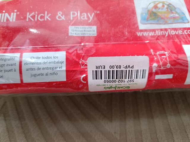 Manta actividad bebe