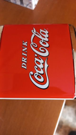 Porta tovaglioli coca cola