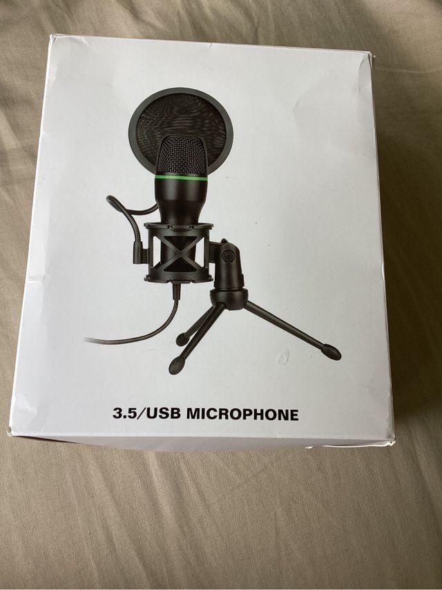 Mircofono para podcast, grabaciones de youtube