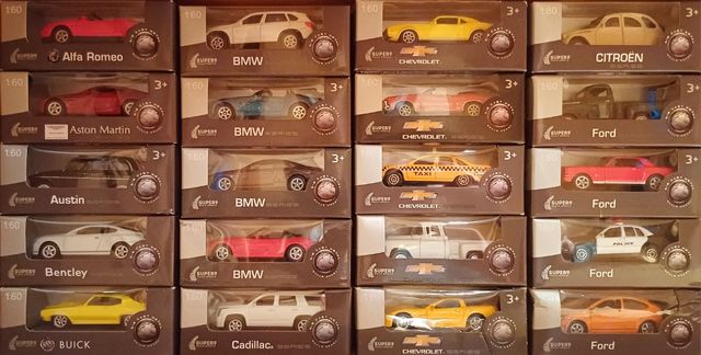 Coches de colección miniaturas escala 1/60