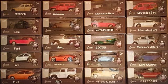 Coches de colección miniaturas escala 1/60