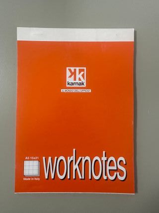 Worknotes appunti Karnak, confezione da 6
