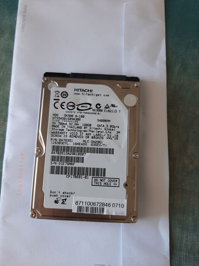 Disco rigido portatile SATA