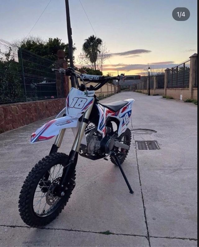 Moto pik bike para niños 150cc