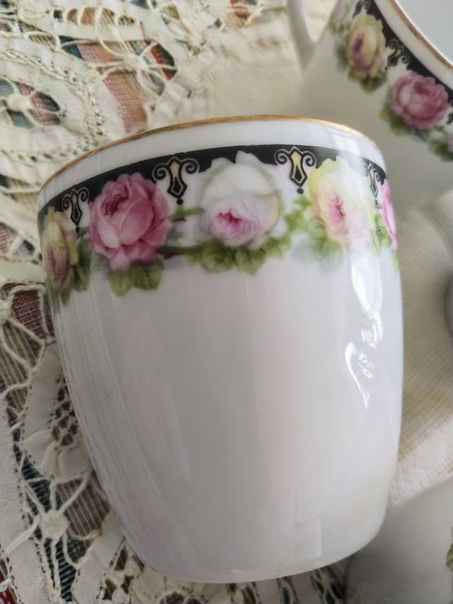 Juego de té porcelana Suisse Langenthal años 20