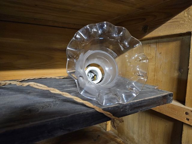 Antigua lampara aplique