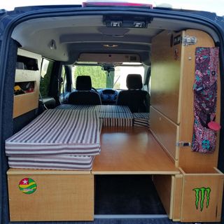 Ford Transit Connect camperizada 2016