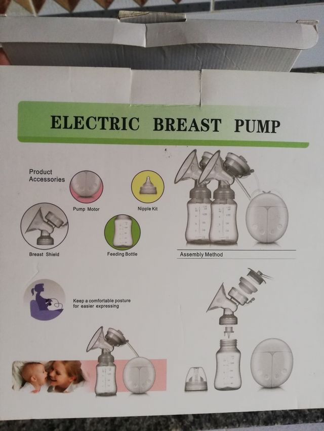 Sacaleches eléctrico doble