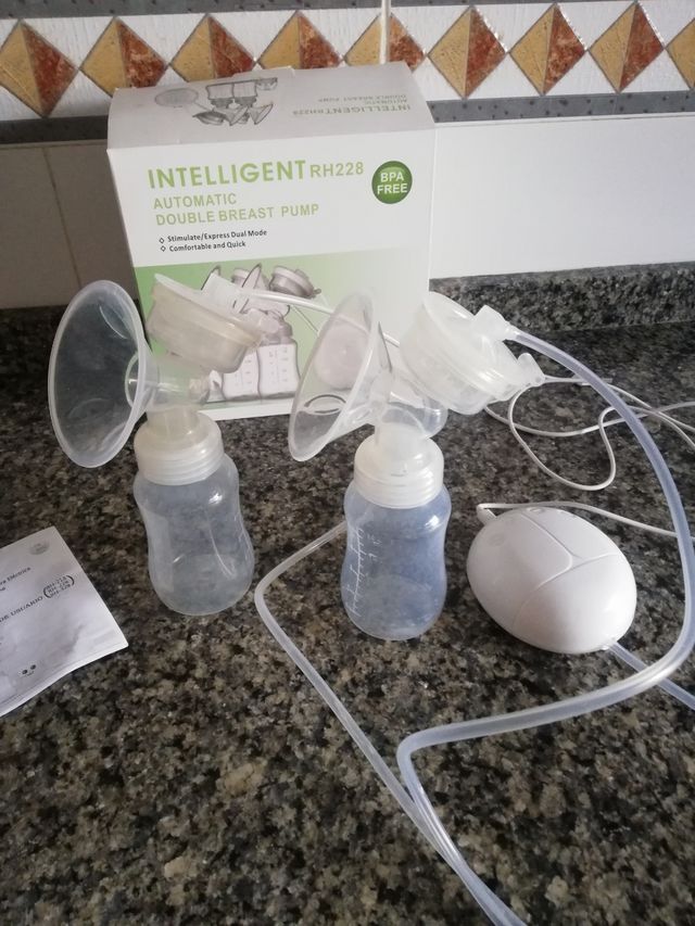 Sacaleches eléctrico doble