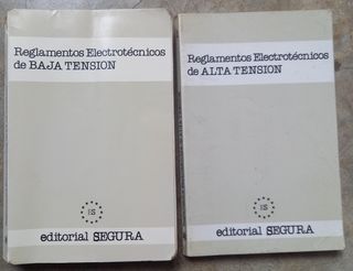 Libros Reglamentos Electrotécnicos BT/AT