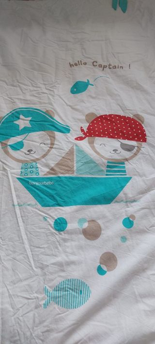 Funda nórdica reversible Bonjour bebé