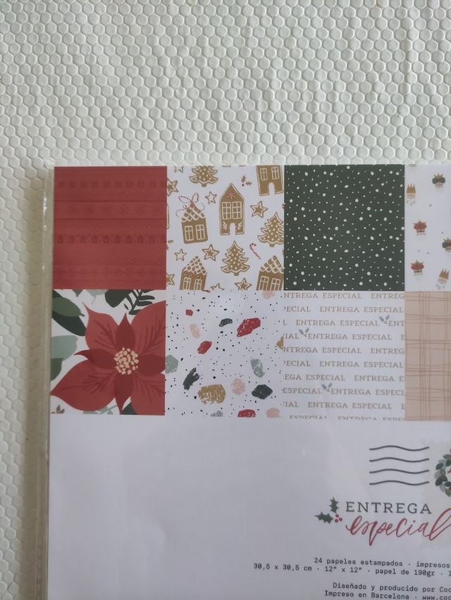 Bloco Papel Scrapbook - Entrega Especial - 30x30