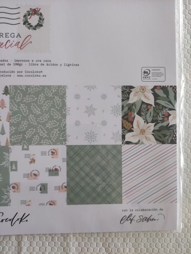 Bloco Papel Scrapbook - Entrega Especial - 30x30