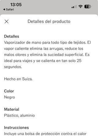 Vaporizador, steamer, plancha vapor