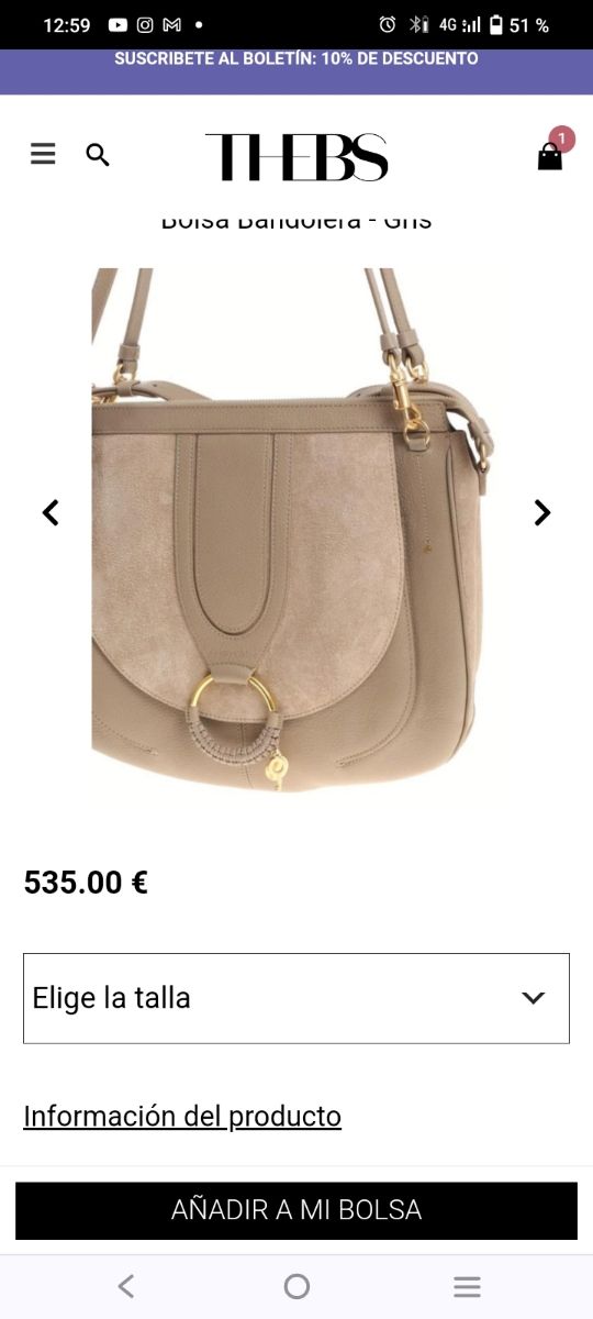 Bolso see By chloe