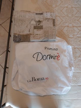 Piumone 1 piazza e Contenitore 