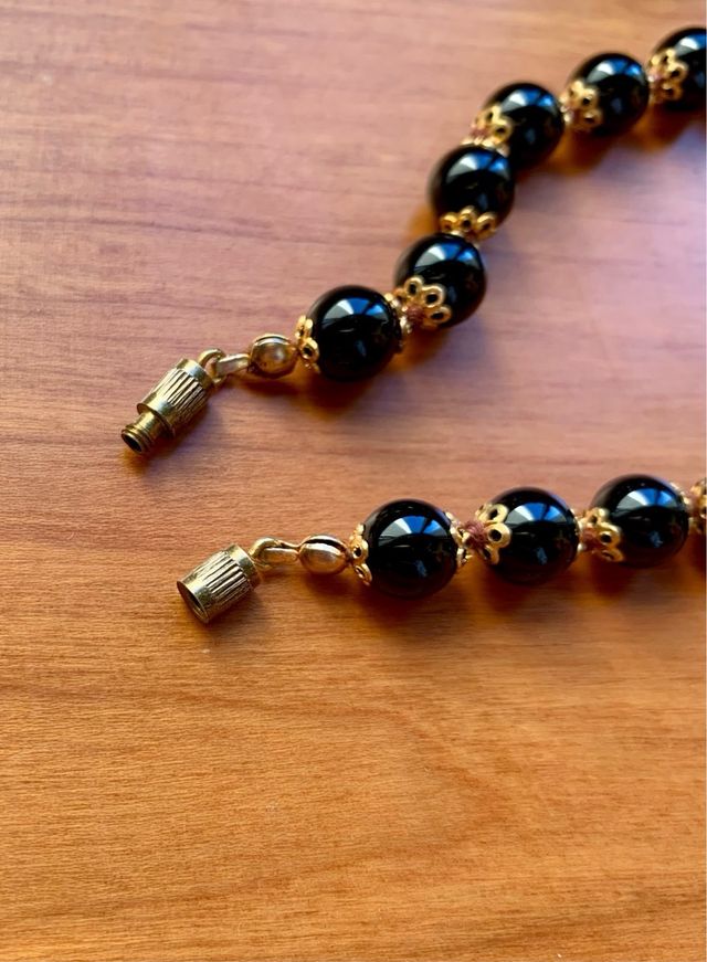 Collar CRISTAL de MURANO-Cuentas Tend Vintage