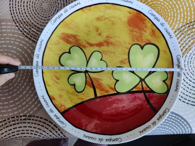 Piatto grande Campo di Fiori Egan