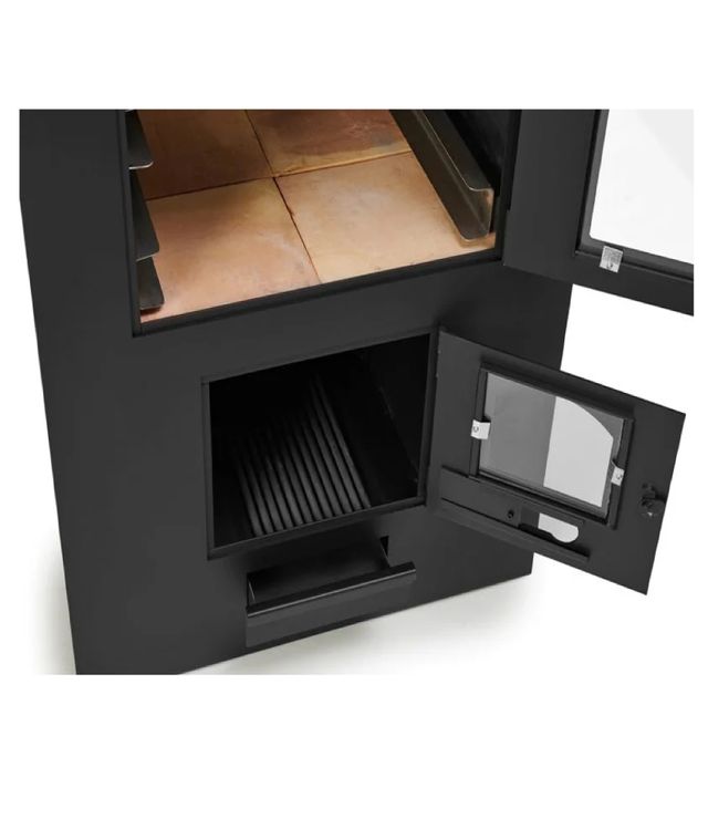 Horno de leña grande para revestir de obra