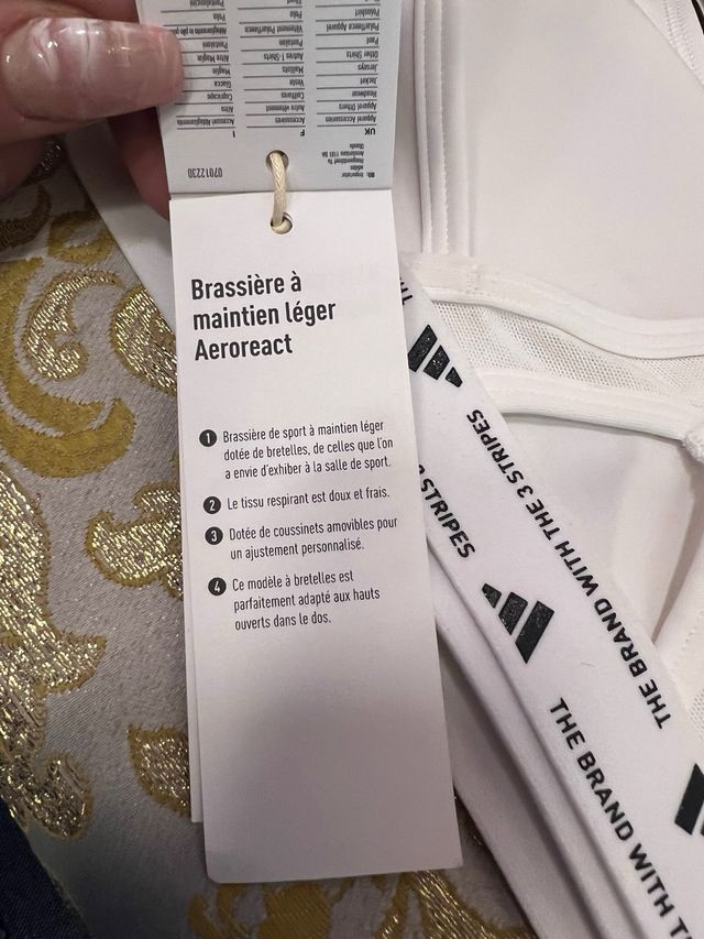 Adidas Aeroreact Training Sujetador talla 2XS