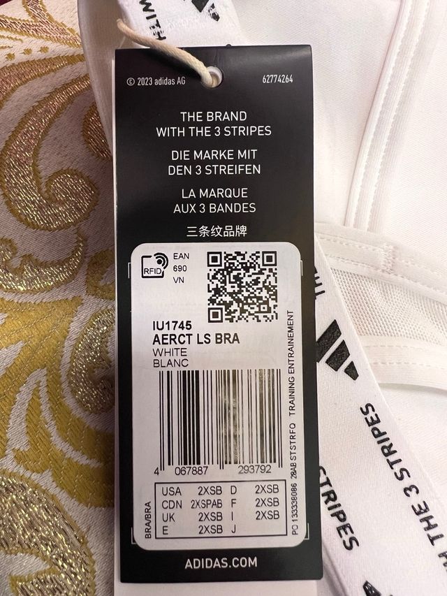 Adidas Aeroreact Training Sujetador talla 2XS