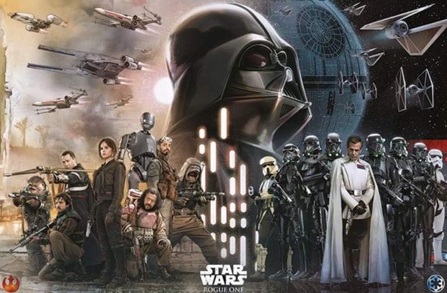 POSTER STAR WARS ROGUE ONE ORIGINAL NUEVO
