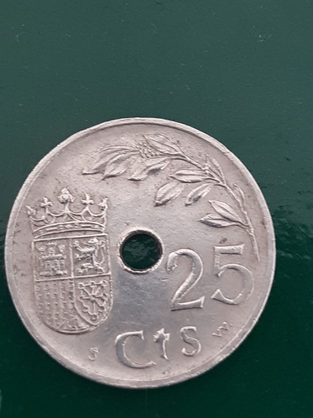 25 Céntimos de 1937