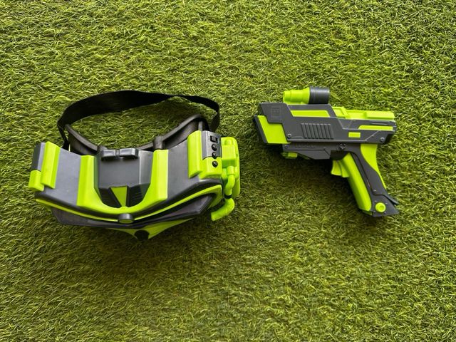 Juego de gafas+ pistola vision especial Aliens