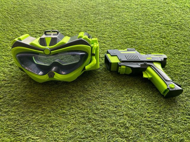 Juego de gafas+ pistola vision especial Aliens