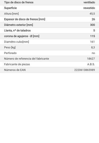 Vendo kit frenos delante opel insignia, etc 