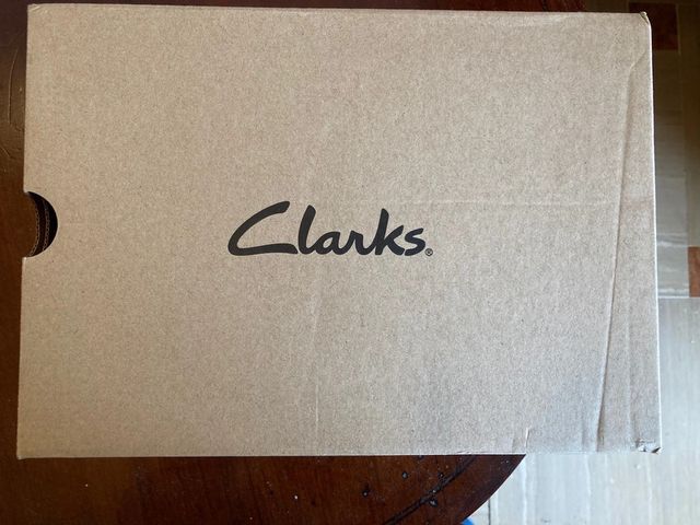 Sneakers Clarks, mai indossate, pelle. Taglia 39