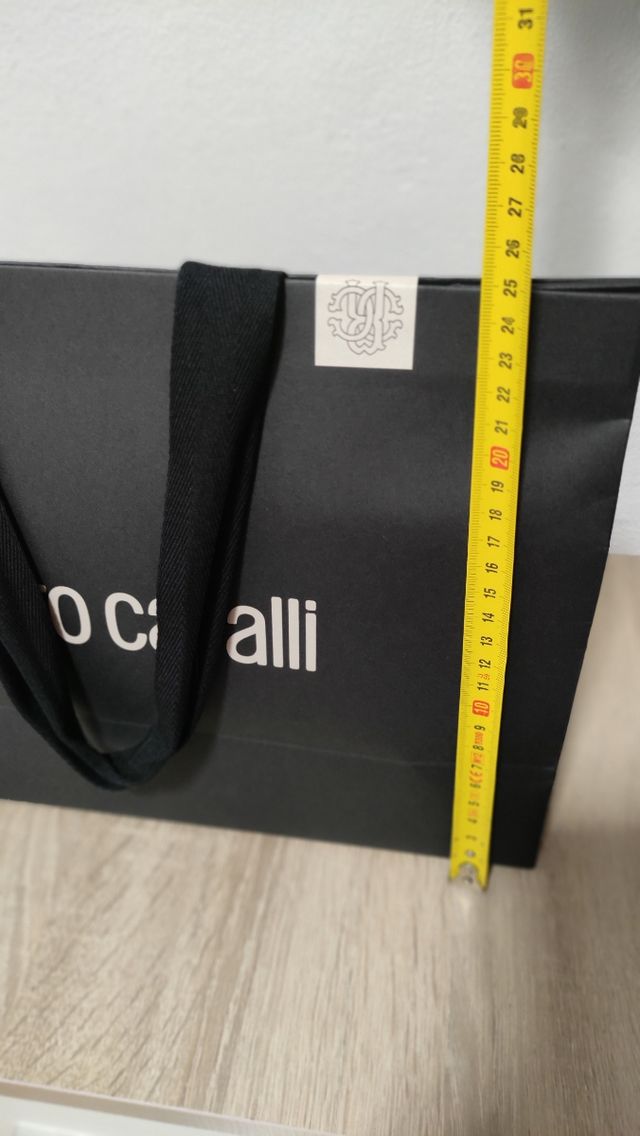 Bolsa de cartón Roberto Cavalli 