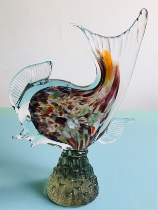 Pesce cristallo Murano 1960