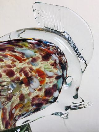 Pesce cristallo Murano 1960
