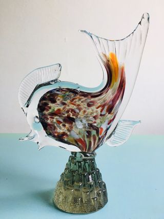 Pesce cristallo Murano 1960