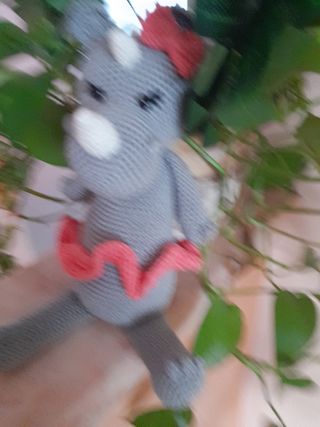 Amigurumi rinocerontina
