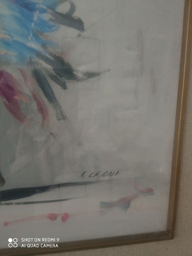 Quadro olio A.Gajoni