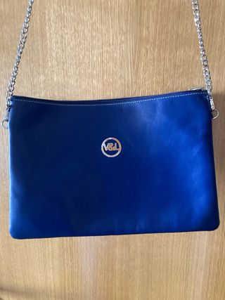 Bolso V&L de piel con cadena SIN USAR