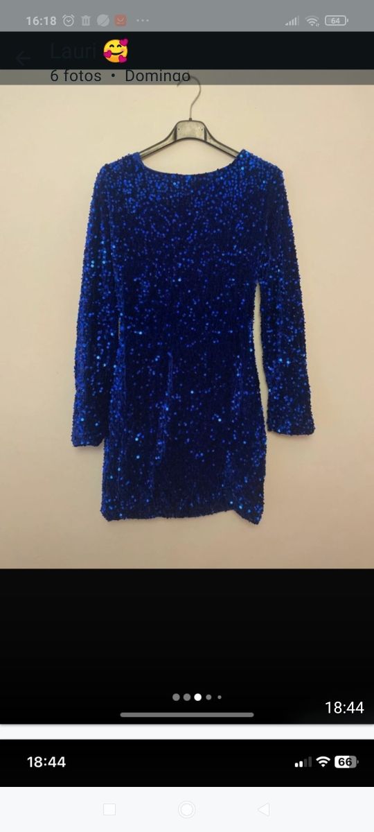 VESTIDO DE LENTEJUELAS