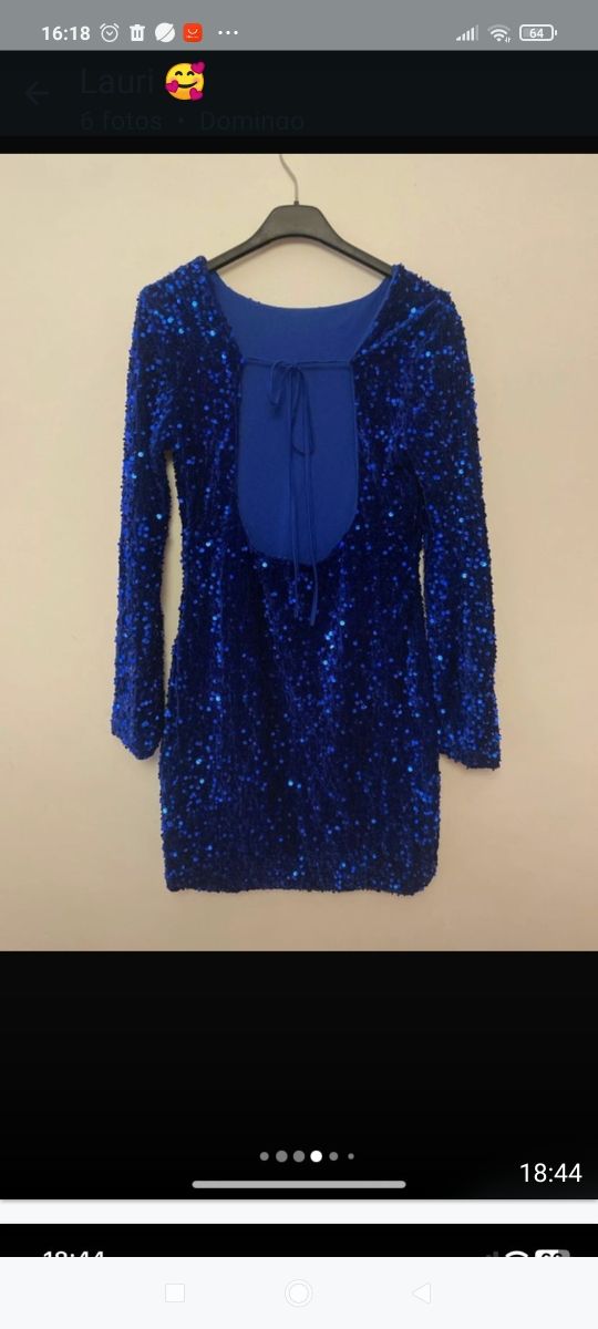 VESTIDO DE LENTEJUELAS