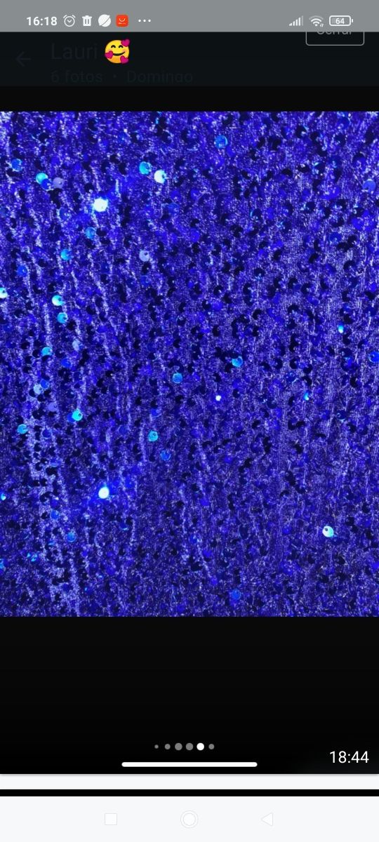 VESTIDO DE LENTEJUELAS