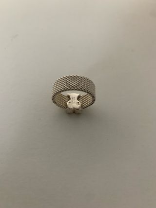 Anillo Tous malla oso 